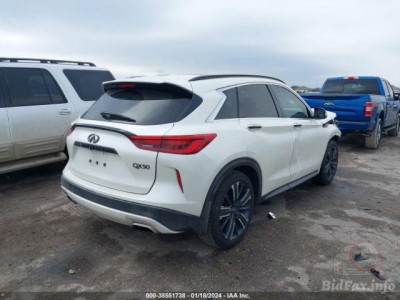 Infiniti Qx50 Luxe 2021 White 2.0L